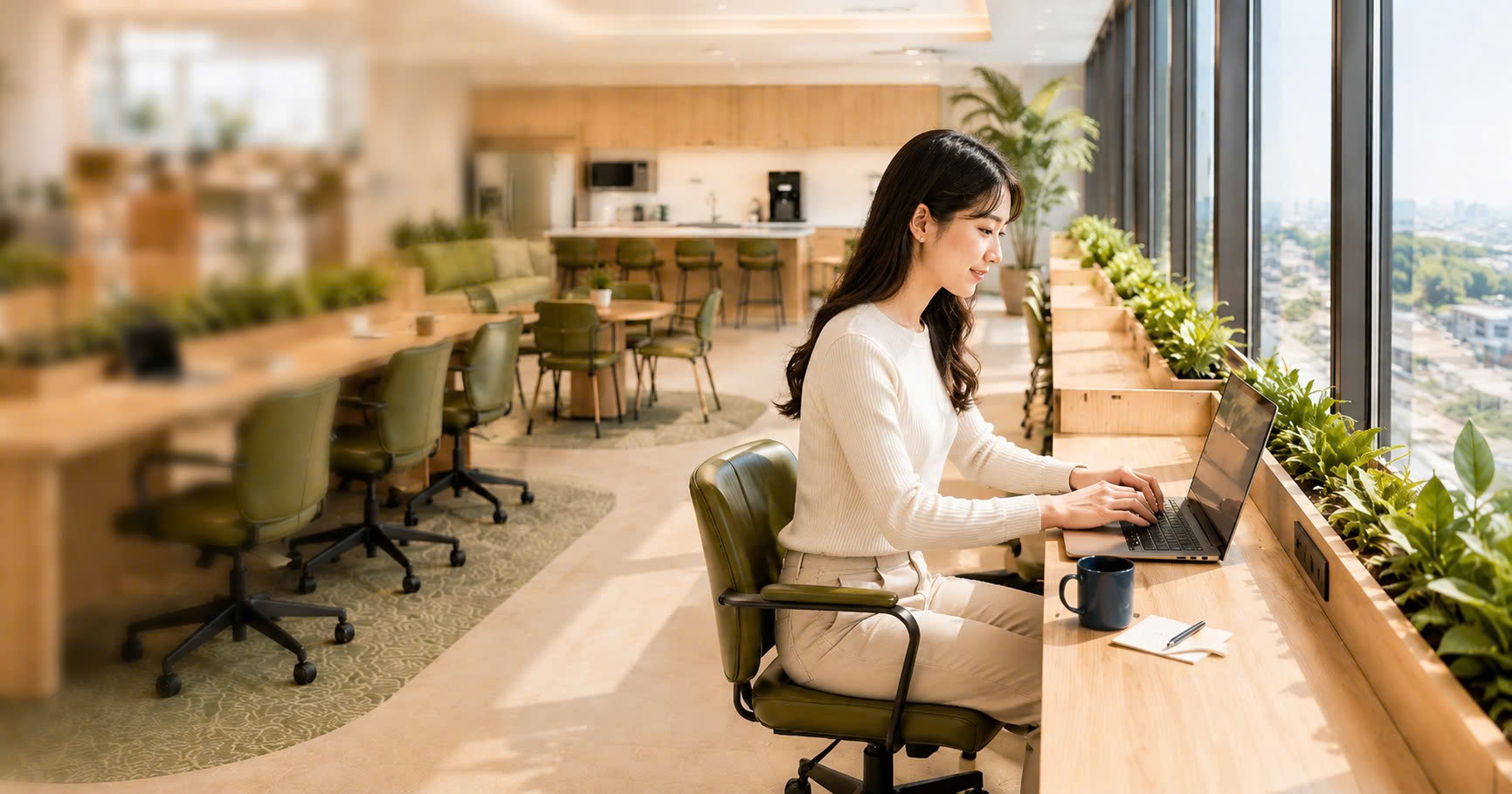 Chỗ ngồi riêng biệt tại CleverSpace