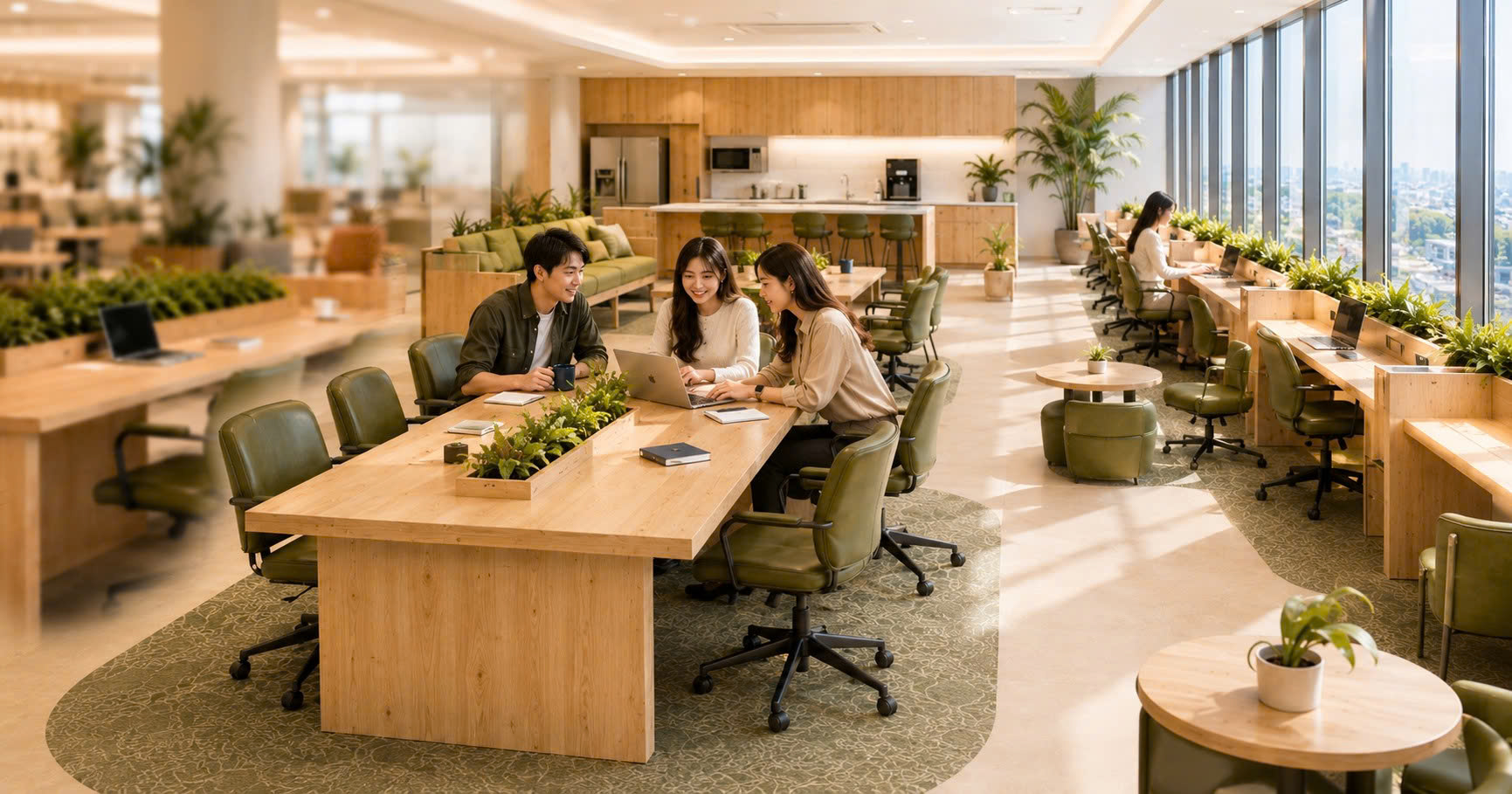 Không gian làm việc nhóm tại CleverSpace
